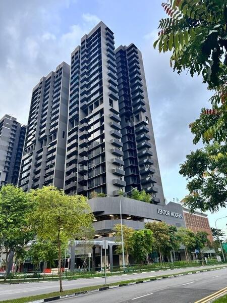 Lentor Modern residential towers from Lentor Central